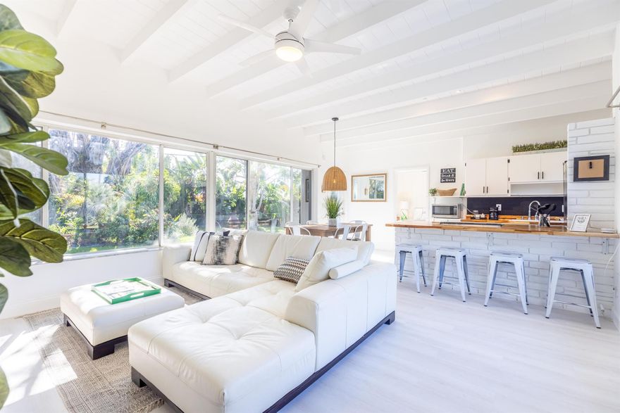 Available seasonal oat $5,300 or Annually at $4,000. Discover this beautiful move-in-ready gem in the highly sought-after Chapel Hill neighborhood. This contemporary home boasts an inviting open floor plan, perfect for entertaining friends and family. Featuring 3 spacious bedrooms and 2 modern bathrooms, this home offers comfortable living with style. Step outside to a lush, private backyard with a beautiful mature Banyan Tree. Also equipped with a grill, ideal for outdoor gatherings and relaxation. Enjoy the convenience of being close to the beaches and Delray's vibrant Atlantic Ave, renowned for its fantastic restaurants and shops. Don't miss out on the opportunity to make this stunning home yours!