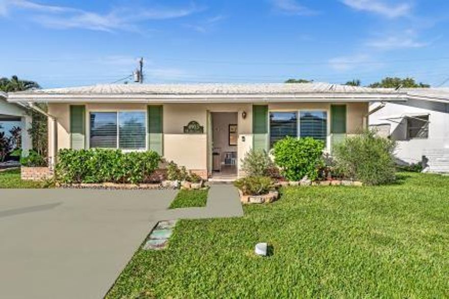 BACK ON THE MARKET! BUYER GOT COLD FEET. Appraised ABOVE asking! Welcome to this inviting and well-maintained home in all-ages Tamarac Lakes South. A perfect opportunity for first-time homebuyers! This delightful residence offers a newer roof (2018), AC (2019), & mostly hurricane impact windows, providing peace of mind & efficiency. Kitchen features SS appliances, making meal prep a breeze. Low HOA fee enhances the appeal, offering access to fantastic amenities such as a pool, clubhouse, 9-hole golf course, lawn care, & sprinkler maintenance. Located just minutes from main highways, enjoy easy access to local dining, shopping, and entertaining options. This charming home combines comfort, convenience, & lifestyle - all at an unbeatable price! Don't miss your chance to make this your own!