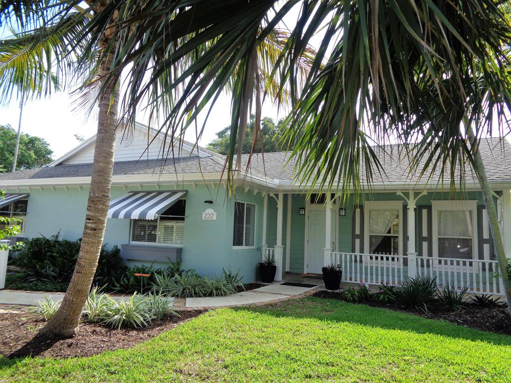 Adorable beach cottage style home in downtown Delray. Lots of living space with 3 bedrooms, 2 full baths, tons of storage and built-ins. Separate one room cottage in back has electric and AC - perfect for home office, art room or workshop. Freshly painted and cleaned. New dishwasher and new stove. Walk/bike to town. No HOA! Pet considered. Lawn care is included.