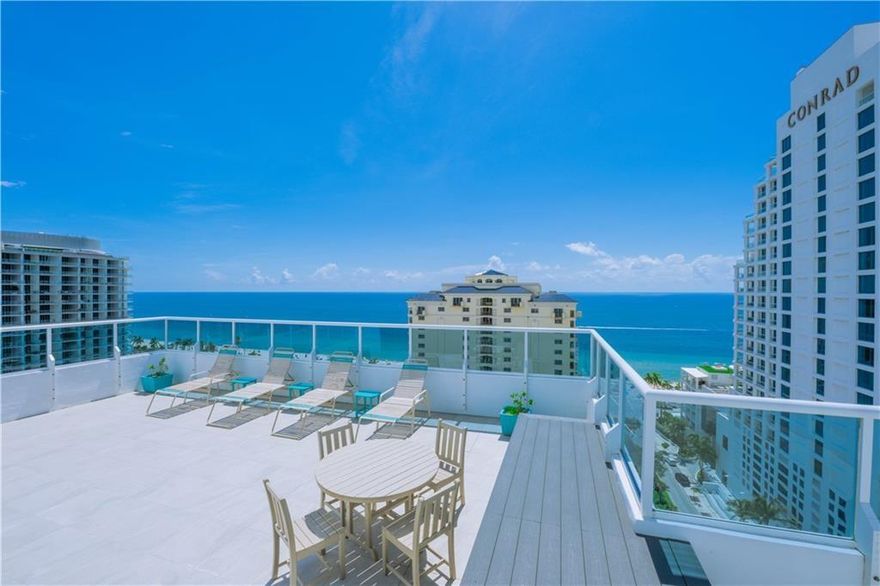 Live on Fort Lauderdale beach among world renowned hotels like Conrad, W, Paramount, Hilton. Water, sewer, trash and basic cable included in the rent. Great size studio completely upgrated. Tile floors throughout, impact windows, glossy kitchen cabinets, elegant bathroom, new electrical. Secure building with 24/7 attendant, pool, gym and laundry. Sun bathe on the roof top terrace with amazing views to the ocean, Intracoastal and city. Bike storage and laundry room in the building. Enjoy many acclaimed restaurants in the area or party at the oceanfront bars. Hugh Taylor Birch Park and Bonnet House are just minutes away. Kayak, bike or enjoy a nature walk.