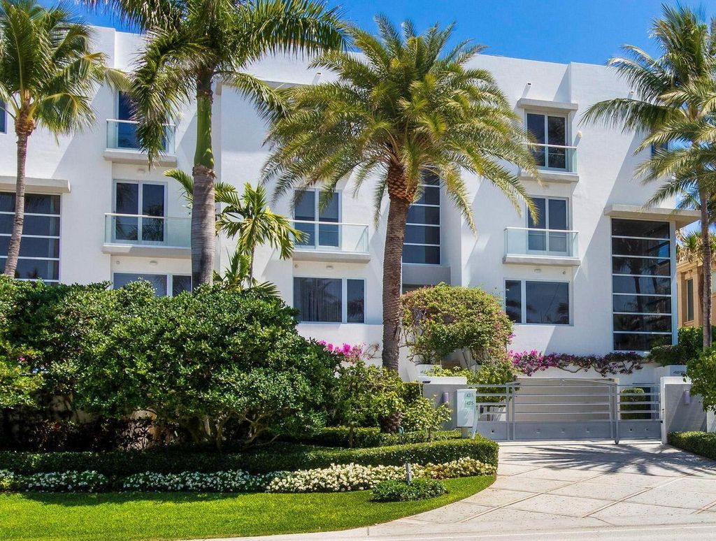 Photo of 4215 S Ocean Boulevard #Villa 3, Highland Beach, FL 33487 (MLS # R11069083)