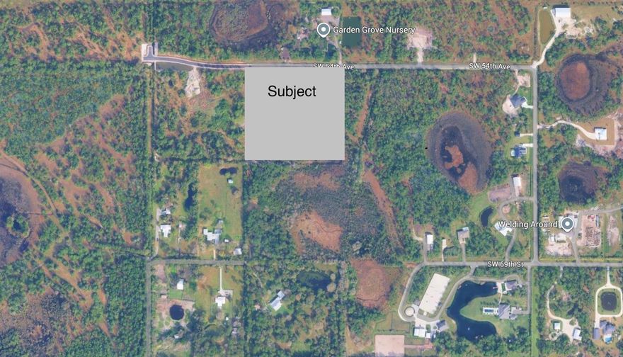 Great opportunity to own 10 acres in Palm City. This parcel is fenced, gated,  and PAMP is done. If you’ve been looking for a beautiful location to build your equestrian dream home this is it. The seller has plans for a large home and eight stall barn which gives a great idea of what can be done.