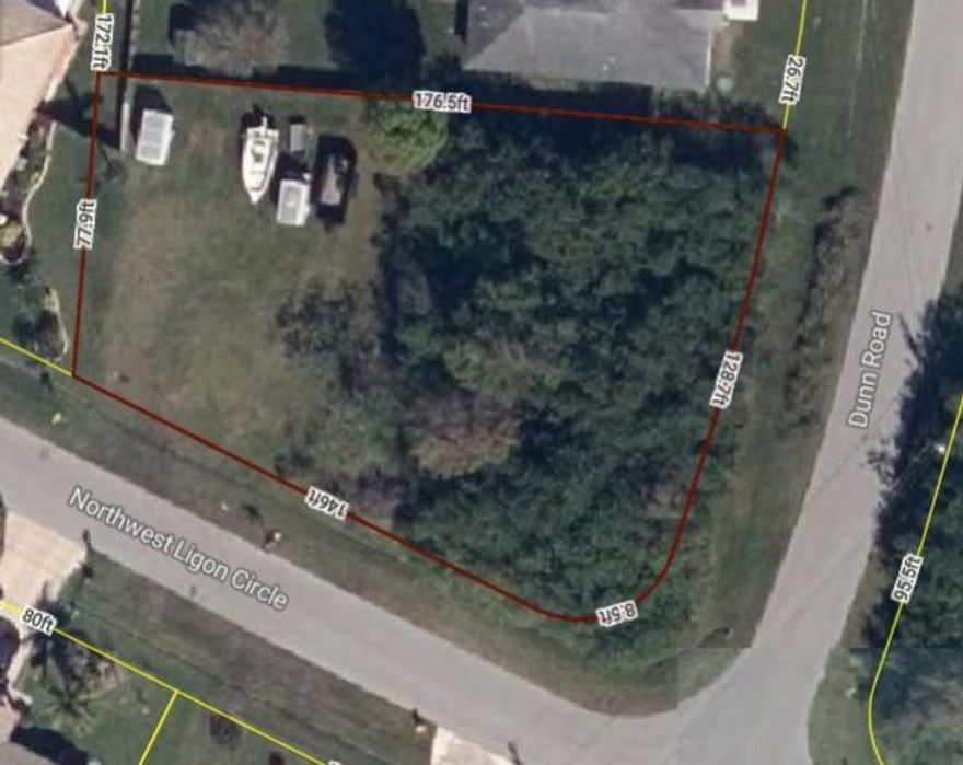 Rare Opportunity! To own this oversized 0.42-acre (18,295 sf) corner lot in a growing area of Port St. Lucie on the Treasure Coast. Corner lots are becoming harder to find--perfect for building your dream home with your own style & design. Enjoy true Florida living with no HOA fees or restrictions. Then explore 21 miles of pristine beaches nearby, from Fort Pierce and Port St. Lucie to Jensen and Stuart Beaches. Buy now to build now or later--or hold as a great investment for the future!