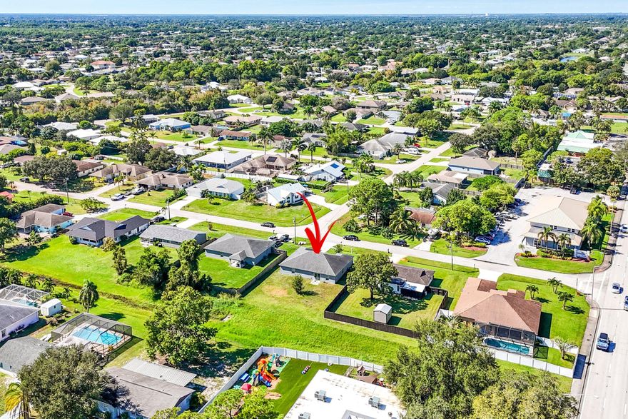 WOW - Attention Veterans.. Super LOW interest rate assumable loan!  A true 4 bedroom 2 bath home in the highly sought after area of Port St Lucie! This 2020 build features sturdy CBS construction and a beautiful open floor plan. Low maintenance solid surface counter tops through out kitchen, stainless steel appliances, new updated flooring in master and a spacious yard perfect for hosting the next holiday get together! Prime location, with shopping and dining close by and a short drive to US Hwy 1, about 15 minutes to  I-95, five minutes to Florida Turnpike! Let's make this house your new home!