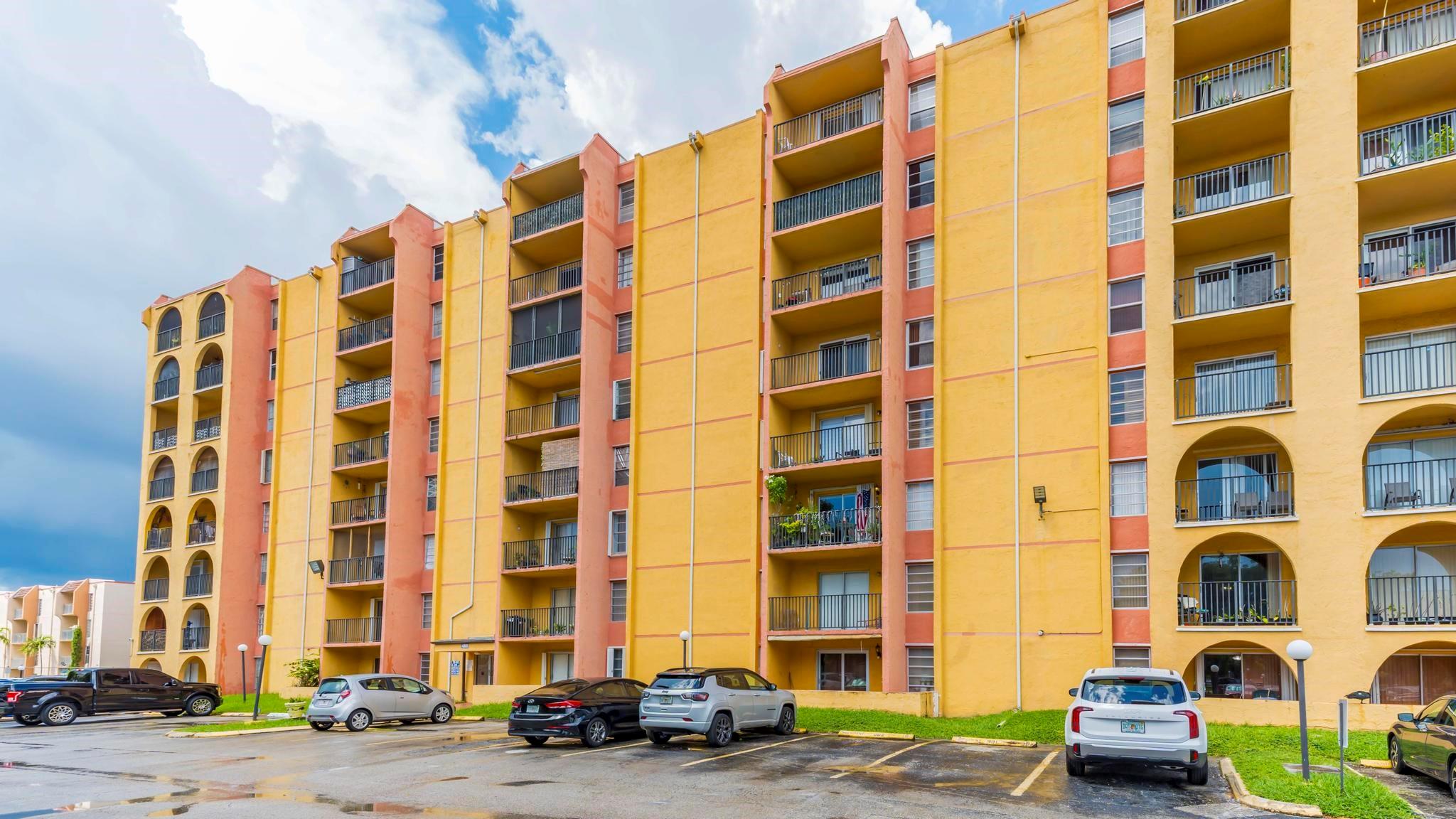 Updated 2/1 condo in desirable Sunset Villas Phase III, just minutes from Miami International Airport. Located on the 5th floor, this bright unit features brand-new vinyl flooring, fresh paint, and a modern kitchen with newer appliances. Enjoy the comfort of central A/C and abundant natural light throughout. The community offers 2 pools, guest parking, and 24-hour guard-gated security. One assigned parking space included. Conveniently close to shopping centers, grocery stores, and dining. ONLY FIRST MONTH AND SECURITY WITH APPROVED CREDIT.