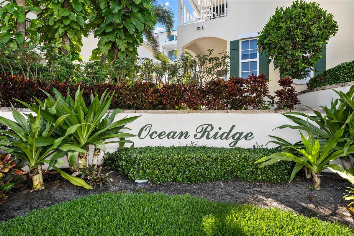 OCEAN RIDGE AT JUNO BEACH - Residential