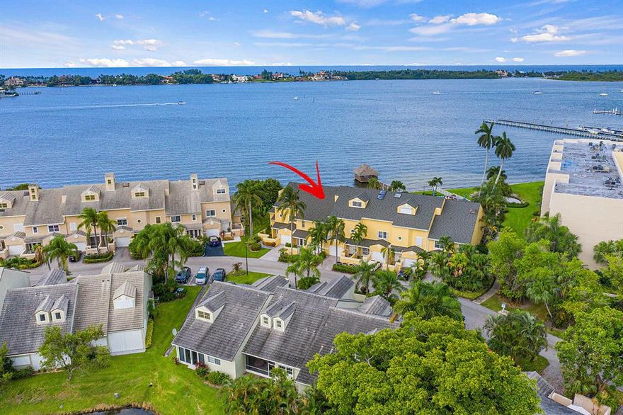 Enjoy BEAUTIFUL direct Intracoastal water views from your master bedroom balcony and downstairs outdoor patio in this incredible home.  
Located in the private gated Intracoastal Community of Lakeshore, this townhome has been very well maintained and features 2 bedrooms plus a den/office downstairs. Upstairs bedrooms plus a loft area for extra living space.
The views from your oversized master bedroom are absolutely breathtaking! 
Townhome has 1 car garage and is conveniently located near the pool. Lakeshore has spectacular water views from pool and spa, Gorgeous Boardwalk with Tiki Hut, Tennis, Gym, and Clubhouse. Pet friendly and Low HOA! Close to Boynton inlet and beaches, this is true paradise.