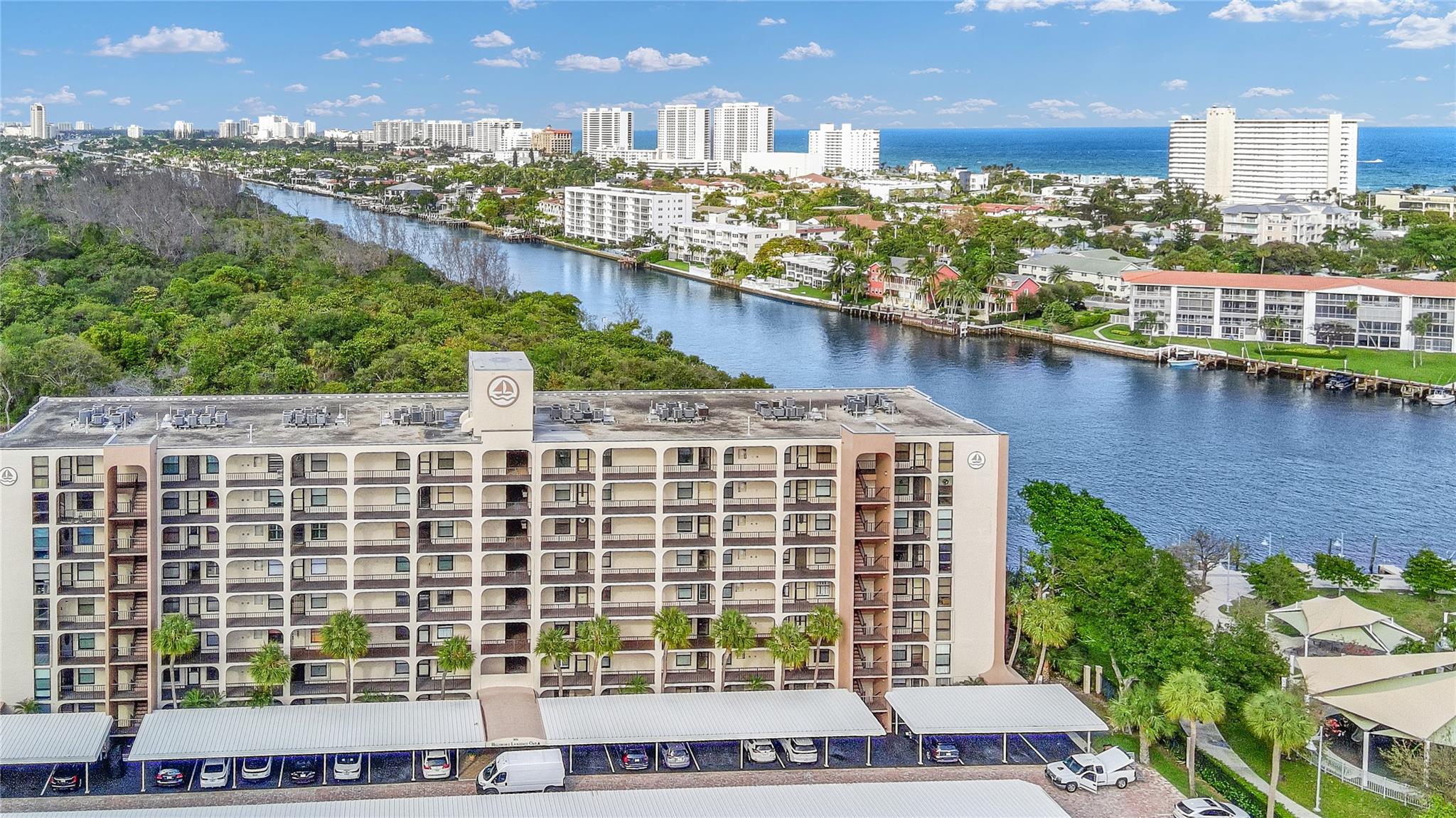 Panoramic water views from this one. Tastefully furnished with everything you need to spend some time enjoying all of what south Florida has to offer. Daily boat parade, wildlife nature preserve views, and walking distance to the beach. Available November, December, January only. Spacious, light and bright, with floor to ceiling windows overlooking the intracoastal and the Hillsboro river.