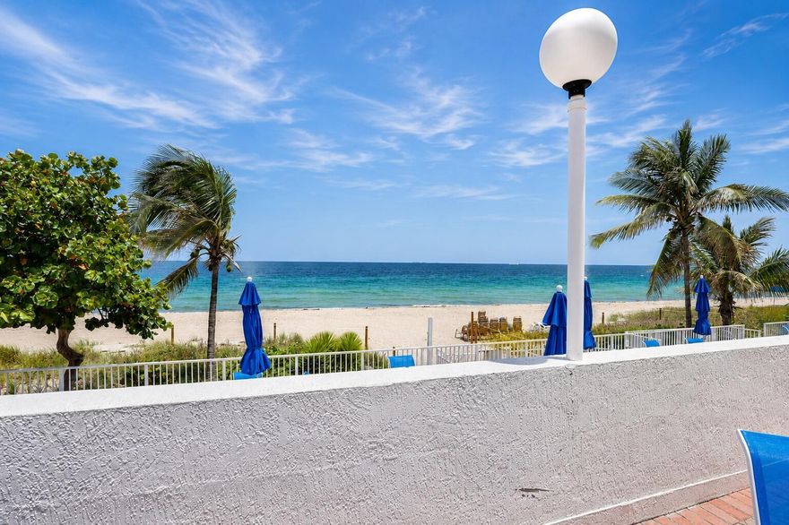 WOW! Own a beautiful oceanfront oasis that can be rented right away — a rare find on the prestigious Galt Mile! Utilize as your own private beach escape or turn it into an income-producing investment with flexible rental opportunities from day one. Located directly on the sand, this secure resort-style building features facial recognition access, a stunning fitness center, beautiful oceanfront pool, great amenities, and plenty of guest parking. This unit offers incredible potential for all types of investors, plus a relaxing balcony where you can enjoy breathtaking city sunsets and beautiful morning sunrises. No future assessments and all building certifications have been completed. Incredible opportunity to own a piece of paradise in one of Fort Lauderdale's most desirable locations!