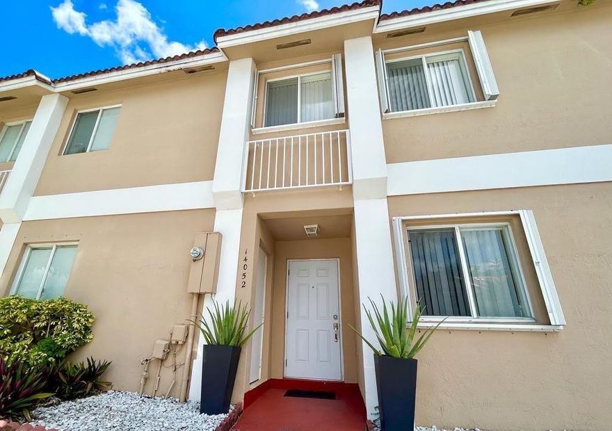 Ready to move in—just bring your toothbrush. * Beautiful and renovated two-story townhome in Serena Lakes. Spacious three-bedroom, two-and-a-half-bathroom with private fenced patio. Storage room. Washer and dryer included—community pool.