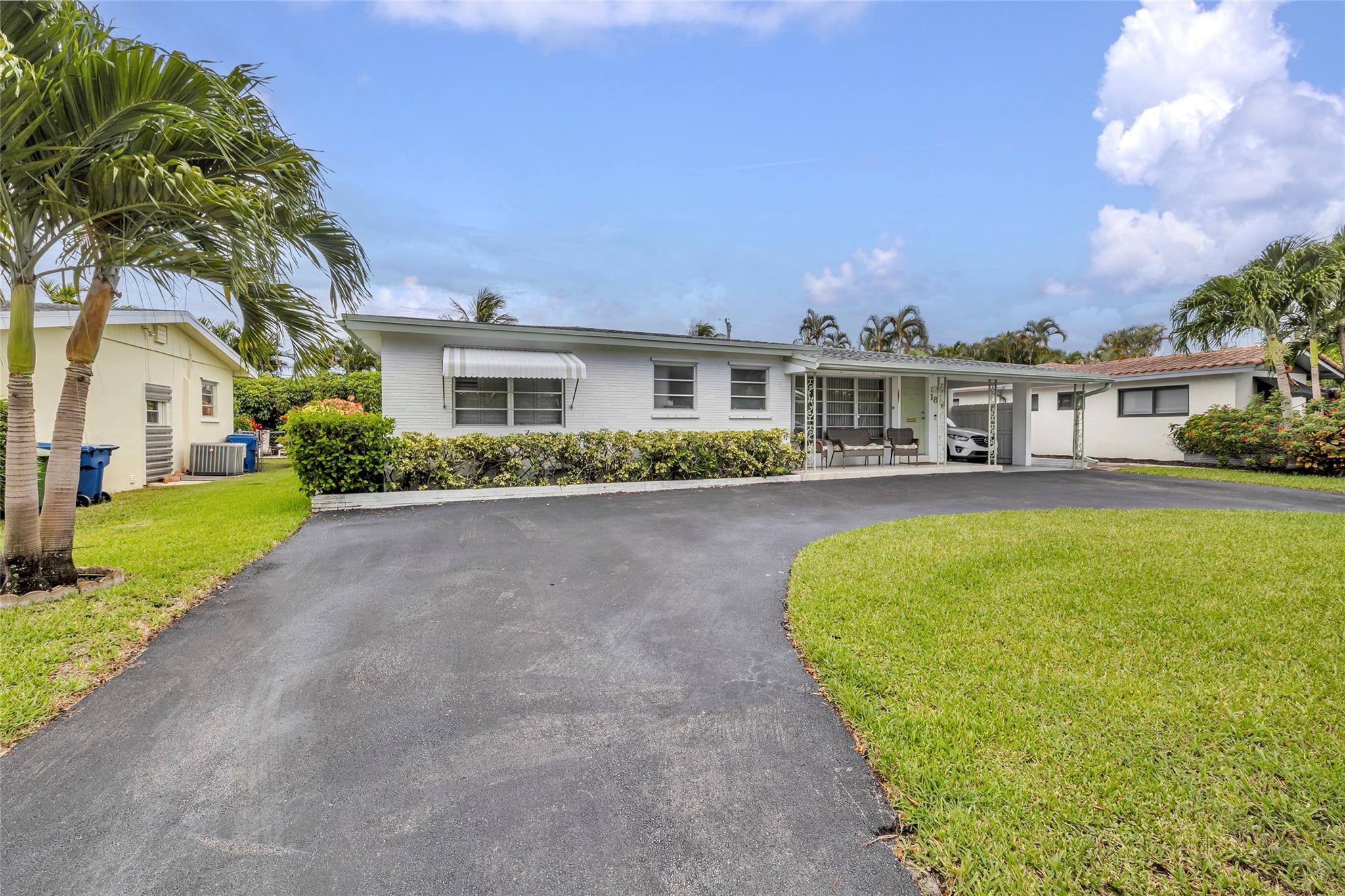 3-bedroom, 2-bathroom home in the most sought after East Wilton Manors neighborhood. Home has been cherished and well maintained by 4 generations of the same family. Featuring terrazzo flooring, carport, and large yard. Located within 5 minutes of Fort Lauderdale Beach, downtown, Wilton Drive, Whole Foods and more. This home not only boasts seriously EXCELLENT VALUE, but is truly a treasure trove of possibilities. The home is ready for your personal charm, making it perfect for buyers looking to create their own memories in this quiet,highly sought-after, idyllic South Florida neighborhood.