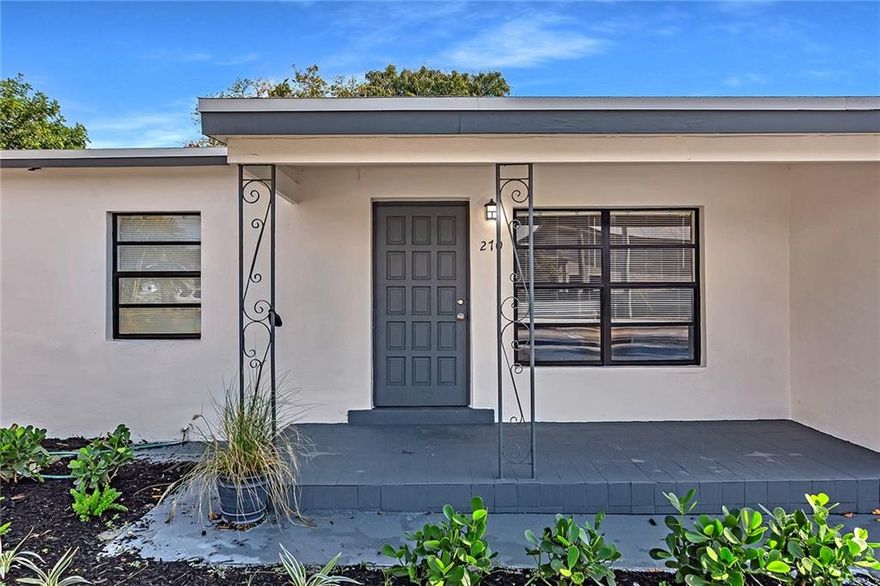 Amazing opportunity waiting for your buyer! House is in move in condition with many upgrades, such as waterproof vinyl flooring, quartz countertops, brand new stainless steel appliances, BRAND NEW ROOF and WATER HEATER, new modern fixtures, finishes and freshly painted. Property is located in highly desirable North Andrews Gardens and sits in a very large oversized lot, with plenty of space for a pool, tiki bar, deck, or whatever your imagination takes you.  One straight shot to Federal HWY puts this home close to the beach, shops, restaurants and night life, being the perfect home for your family or short term investment. Revenue Projection for short term vacation rental can be easily obtained.