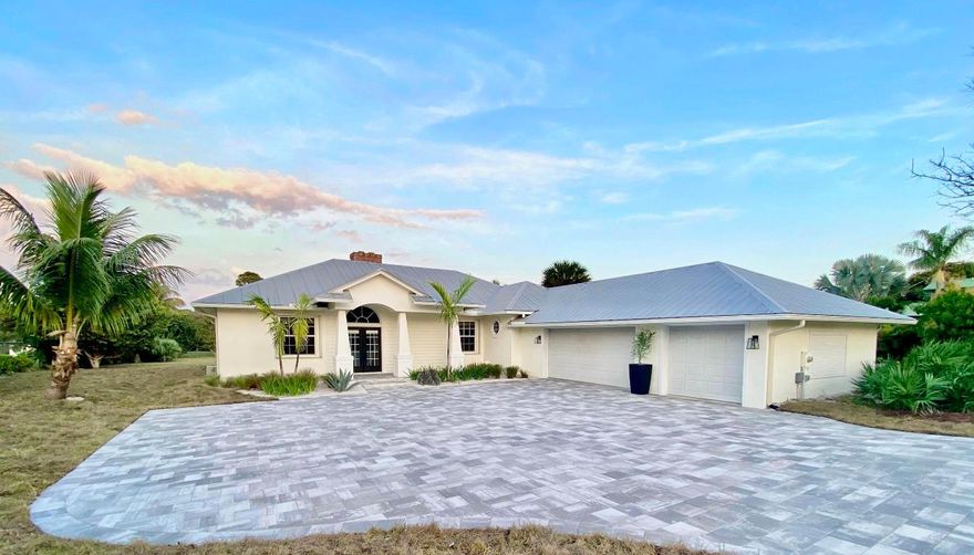 One of a kind Paradise on close to 1 Acre minutes to Hobe sound Beach. The property features a gated entry,New Paver Driveway, 3 car Garage, Open floor plan with plenty of Natural light. Metal Roof, Oversized pantry, New Lennox Elite Smart A/C system, Generator ready hookup, Screened patio including covered area plumbed for outdoor kitchen, CBS construction,10 ft ceilings, New gutters, Accordion shutters,Energy efficient insulation.Huge yard and more than adequate space for boats, RV parking.
NO hoa fees!