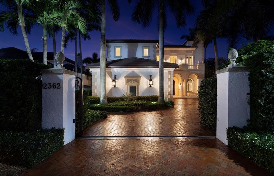 Remastered gated and walled Luxe Intracoastal estate sited on 80± feet of waterfrontage in fashionable Camelot enclave of Highland Beach. Exquisite interiors and finishes and detailing throughout. New roof and impact windows/doors. Reimagined resort pool, spa and patio with entertainment loggia. Deeded beach access to ocean. Shown by appointment only. DISCLAIMER: Information published or otherwise provided by the listing company and its representatives including but not limited to prices, measurements, square footages, lot sizes, calculations and statistics are deemed reliable but are not guaranteed and are subject to errors, omissions or changes without notice. All such information should be independently verified by any prospective purchaser or seller. Parties should perform their own due diligence to verify such information prior to a sale or listing. Listing company expressly disclaims any warranty or representation regarding such information. Prices published are either list price, sold price, and/or last asking price. The listing company participates in the Multiple Listing Service and IDX. The properties published as listed and sold are not necessarily exclusive to listing company and may be listed or have sold with other members of the Multiple Listing Service. Transactions where listing company represented both buyers and sellers are calculated as two sales. The listing company's marketplace is all of the following: Vero Beach, Town of Orchid, Indian River Shores, Town of Palm Beach, West Palm Beach, Manalapan Beach, Point Manalapan, Hypoluxo Island, Ocean Ridge, Gulf Stream, Delray Beach, Highland Beach, Boca Raton, East Deerfield Beach, Hillsboro Beach, Hillsboro Shores, East Pompano Beach, Lighthouse Point, Sea Ranch Lakes and Fort Lauderdale. Cooperating brokers are advised that in the event of a Buyer default, no commission will be paid to a cooperating Broker on the Deposits retained by the Seller. No commissions are paid to any cooperating broker until title passes or upon actual commencement of a lease. Some affiliations may not be applicable to certain geographic areas. If your property is currently listed with another broker, please disregard any solicitation for services. Copyright 2021 listing company All Rights Reserved.