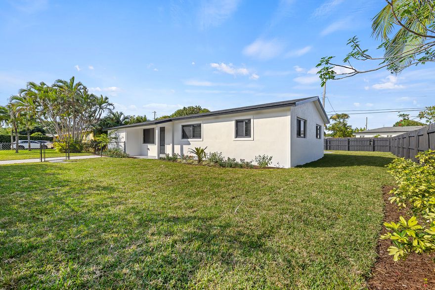 AN ABSOLUTE STUNNER! High quality renovation, 4/3 single family ranch home! This residence sits on a beautiful 8,000 SQFT lot with a large fenced yard and beautiful blue pool. Completely renovated including brand new roof, impact windows, PVC plumbing, all new electrical, water heater, floors, kitchen and baths. Split bedroom layout. No HOA. Walking distance to Bethesda Hospital and within minutes to major transportation, schools, shopping and restaurants.