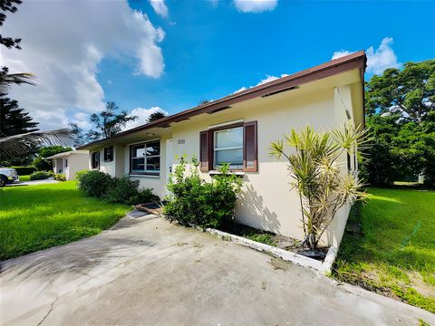 A home in Boynton Beach