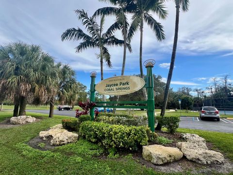 A home in Coral Springs