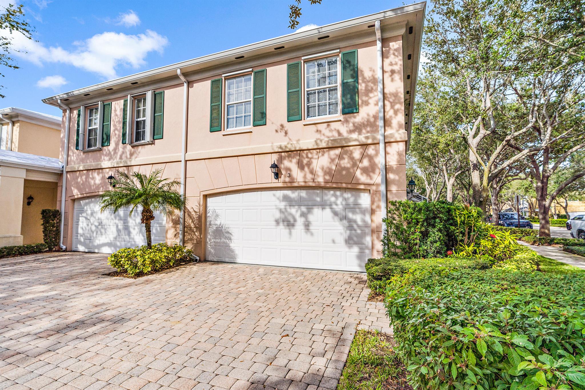 Welcome to the desirable Tequesta Oaks! You'll enjoy living in this quiet community that's a short drive to Jupiter Inlet and Dubois Park. End unit townhouse with 3 bedrooms, 2.5 bathrooms, 2 car garage, and under 1,298 sqft of air. Features a private, inground and newly refinished pool, enclosed in a screened in patio. Tile and wood flooring throughout the home. Kitchen features wood cabinetry, white appliances and an open pantry. Bedrooms are located on the second floor and have walk in closets with modular organizers. Master bath has dual sinks and shower. The washer and dryer are located upstairs, with storage space above. Townhome has a central vacuum, 9' ceilings, hurricane shutters and storage room. Water heater and A/C have been recently replaced.