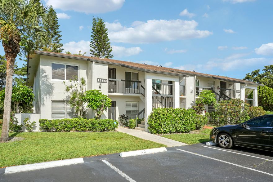 Welcome to this bright and inviting first-floor 2-bedroom, 2-bath condo in an active adult community, perfectly designed for comfortable South Florida living. Filled with natural light, this residence offers a functional layout and a prime location within the community.  Located in Palm Greens, one of Delray Beach's most sought-after communities, you are right at the center of exciting upcoming enhancements. Residents will soon enjoy a brand-new state-of-the-art clubhouse, additional resort-style pools, newly designed lakes, and over three miles of scenic walking trails—elevating an already vibrant lifestyle.   Ideally situated just minutes from I-95, the Florida Turnpike, and Delray Beach's award-winning downtown, you'll have easy access to top-tier dining, shopping, art galleries, entertainment, and some of South Florida's most beautiful beaches.