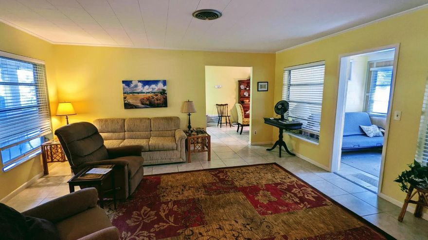 Desirable Jensen Beach/Rio Location! Charming & Full of Character describes this Unfurnished or Furnished Concrete Block 2 Bedroom,1.5 Bathroom Home with a DETACHED 400 SQ FT Garage/Storage/Workshop!! NO HOA! Truck/Trailer Friendly & small pet welcome!(case by case). Full size Washer & Dryer in an adjacent utility room plus a 240 SQ FT Covered Carport & a 208 SQ FT Covered entrance Lanai- a perfect place for relaxing. The Home is on City water++ Lawn Maintenance & WIFI is fully included in Your Lease. Quick to the Intracoastal Waterway, Historic Downtown Stuart, Jensen plus Hutchinson Island Beaches. Possible 6 month Seasonal at $4,000 per month.