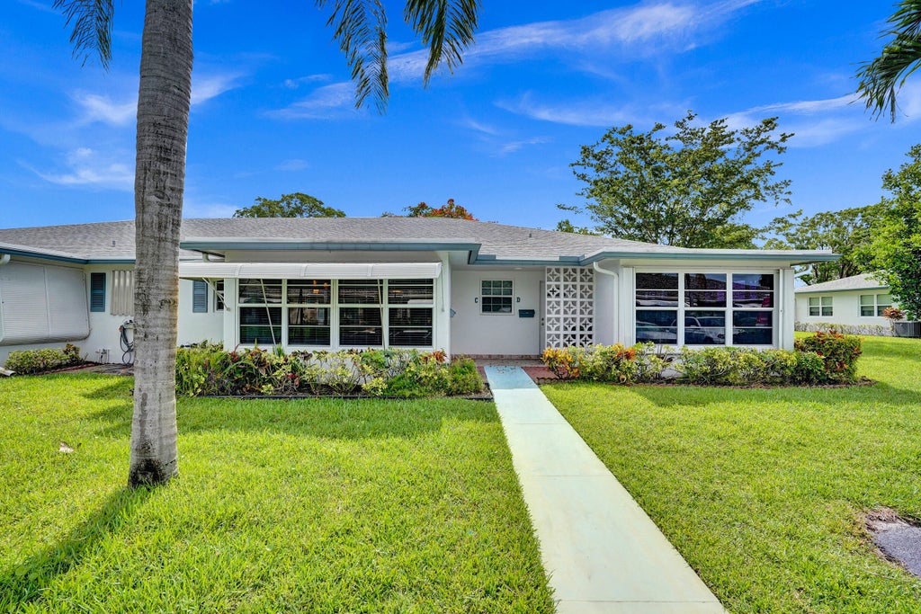 Photo of 1225 Club Drive W #C, Delray Beach, FL 33445 (MLS # R11053253)