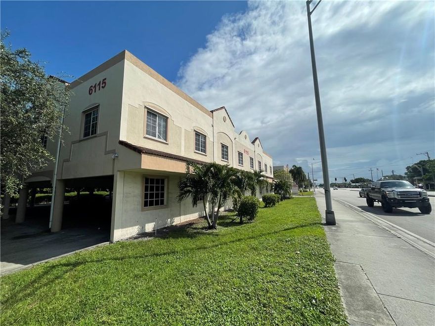 Amazing opportunity to lease an updated professional office. Property is built in 2006 with plenty of parking. Corner unit with natural sunlight. Space is laid out with 2 private rooms, large open area, and a private bathroom inside this unit. Strategically located next to anchored plazas including Publix. 3 minutes from Hard Rock. 5 minutes or less from the turnpike, 441/state road 7, University Drive, and 595. 10 minutes from I-95. 15 minutes from I-75. The unit has upgraded floors. Building is well kept and maintained. Tenant is responsible for paying sales tax.