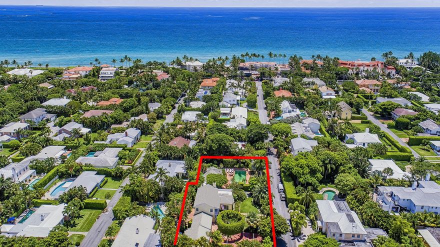 This 1938 Maurice Fatio home with 3 bedrooms and 4.1 baths is located on the North End with deeded beach access. Positioned on a double lot that totals 21,200 SqFt, elevation of main house is at 8.2 feet.The master bedroom & bathroom is a renovated artist studio w/beamed vaulted ceilings and a door that open to the​​‌​​​​‌​‌​​​‌‌​​​‌‌‌​​‌​​‌‌​​​​ pool.