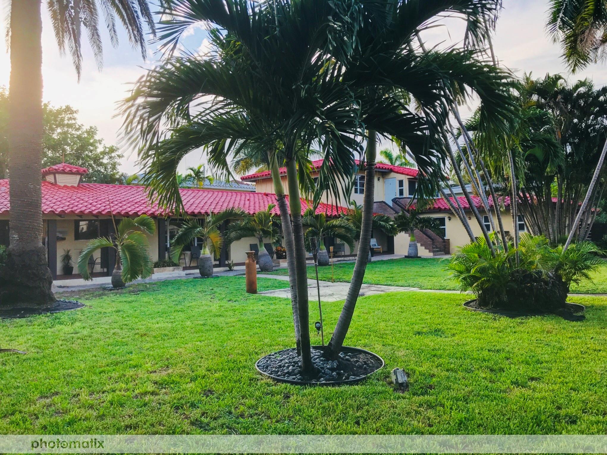 BEAUTIFUL STUDIO CLOSE TO THE BEACH IN PRIME REAL ESTATE LOCATION, THE VERY DESIRABLE BAYVIEW AREA. RENT INCLUDES WATER AND ELECTRICITY The unit features a kitchenette area: Sink, Refrigerator, Microwave, One Stove Burner. Unit has Closet, TV, Table w/2 chairs, mini split AC. Large Bathroom w/Small washer/dryer in unit for your basic needs PLUS Laundry facilities in the building available. Very close to Las Olas, Galleria Mall, restaurants and fun prices. The beach is a 5 minute ride. Also the unit offers view to the yard garden. One assigned parking space. NO ARBITRAGE