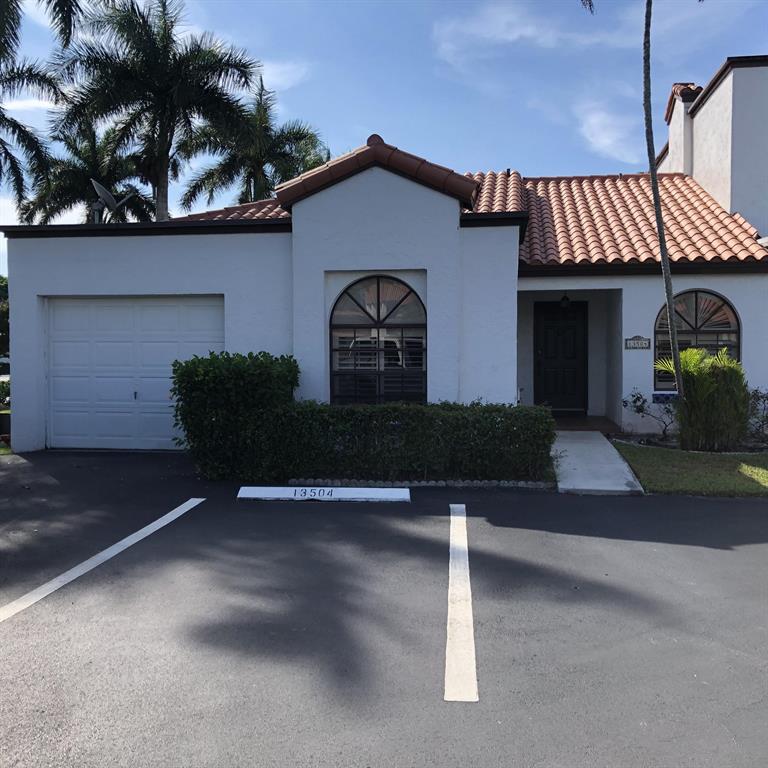 This Wellington Trace condo will be available to rent on Nov. 1st! The renovated 2 bedroom, 2 bath end unit features beautiful wood floors, king size beds in each of the bedrooms, brand new appliances and bathrooms. There is also a 1 car garage. Interior photos to come soon, after renovations are completed.