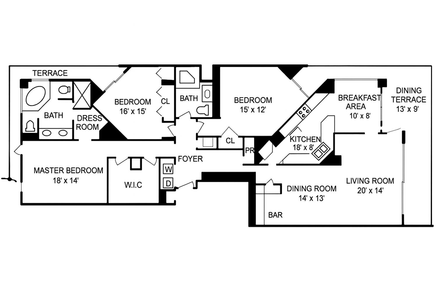 PLAZA OF THE PALM BEACHES CONDO - Residential