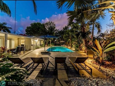 A home in Wilton Manors