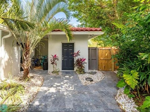 A home in Wilton Manors