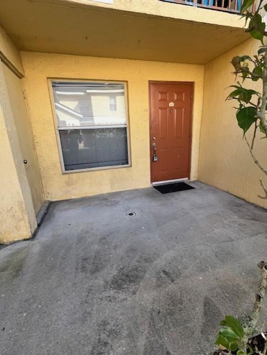 Nice unit for rent in the very well care and located community of South Palm Place in Tamarac.  3 Bedrooms 2 full bathrooms, corner unit with private entrance, Master Bedroom has the private patio as well and a nice walk-in closet. Unit is for a new Tenant! Must see it.