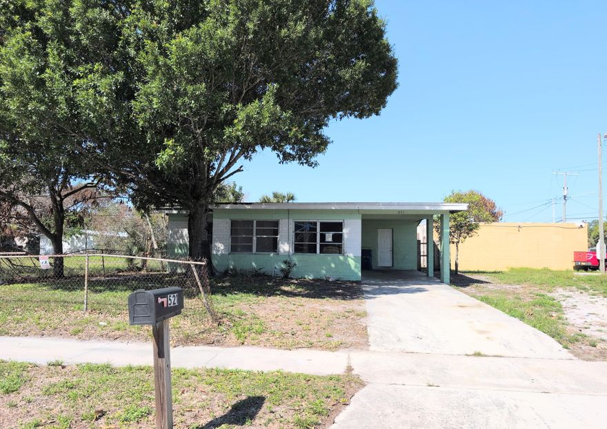 Unlock the potential of this 3-bedroom, 2.5-bath single-family home located at 521 N 22nd Street in Fort Pierce. Built in 1959 and offering approximately 1,400+ square feet of living space, this property sits on a spacious lot and presents a prime value-add opportunity.Situated in a centrally located neighborhood just minutes from downtown Fort Pierce, US-1, and the beautiful Treasure Coast beaches, this property offers convenient access to shopping, dining, schools, and major roadways. The area continues to see growth and redevelopment, making it an attractive option for long-term investment or resale. This property is eligible under the First Look Initiative.  All Owner Occupant offers will be responded to after 7 days on the market and Investor offers will be responded to after 30 day.