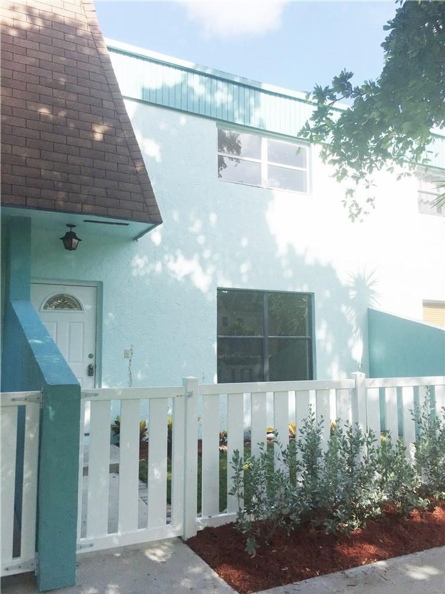 Stunning & move-in ready 3 bedroom /2.5 bathroom Townhome at Townhomes of Oriole. NOT A SHORT-SALE/REO!. This gorgeous property has been completely updated. Brand New kitchen w/granite tops & new stainless steel appliances. Fully remodeled bathrooms, Brand new laminate flooring. Brand new water heater and lots more. It is freshly painted and ready to move in. Bring in your pickiest buyer. Beautification of complex in progress. Buildings being painted No Rentals are allowed as per HOA rules. Don't miss it!