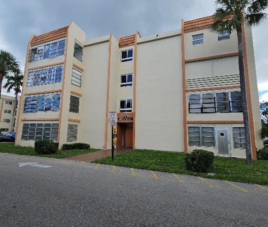 Nice first floor corner unit. Upgraded kitchen with granite counter tops. Stainless steel fridge, stove, dishwasher and microwave. Tiled throughout. Large living room and huge bedroom. Big walk-in closet. Investors welcome or homebuyer. Building access by code. Tenant currently in place.