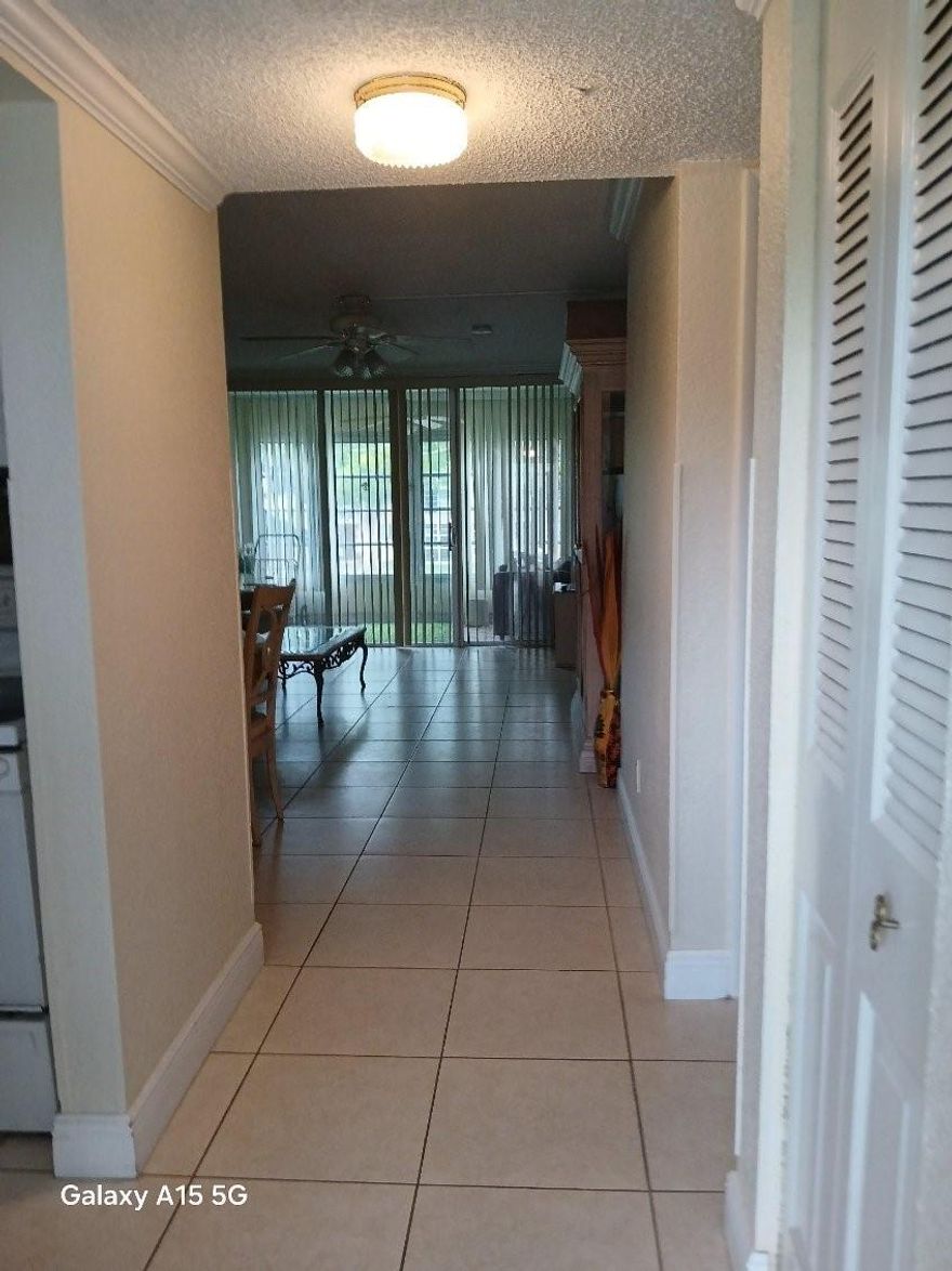 Very cozy, semi-furnished apartment. 2 spacious bedrooms with hardwood and ceramic floors. Includes basic cable, water, and pet control. Modern kitchen, screened balcony. wash and dryer in each floor.
Very good location; close to banks, supermarkets, and restaurants. Bermuda Club offers 4 pools, a tennis court, clubhouses, and various amenities and activities throughout the year.
No smoking.  No PETS.   The association says one occupant must have a 55+ 675 FICO score and a minimum of 30K annually.
Submit offer with credit report, copy of DL, and POI.
Excellent landlord.