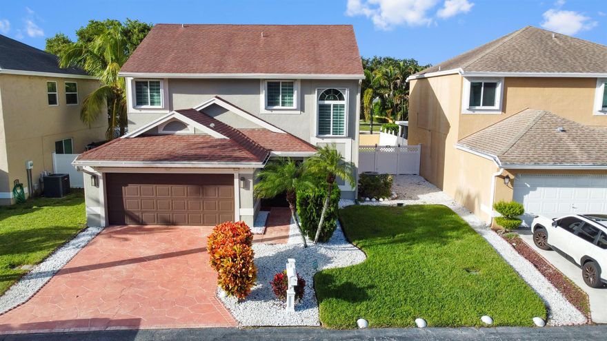 Welcome to Lawrence Grove, a charming community offering comfort and convenience in this spacious fully updated 2-story home with 2,192 sq ft of living space. This residence features 4 bedrooms and 3 bathrooms, thoughtfully designed for both functionality and style.Step into a welcoming foyer boasting new tile floors and molding and that leads to a formal dining and living room located near the kitchen, perfect for gatherings and entertaining. The kitchen includes a large center island with waterfall style quartz countertops, high-end faucet, stainless steal appliances and bar seating, ample cabinetry, and essential appliances for everyday ease.