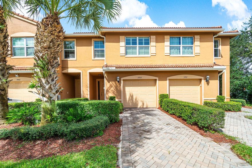 Welcome to Colony Reserve! This former model home blends comfort, upgrades, and stunning lake views. The kitchen features shaker cabinetry, granite countertops, and stainless-steel appliances. Enjoy recessed lighting, plantation shutters, and custom finishes, including electric blinds on the sliding glass door. The owner's suite offers tray ceiling detail, dual California Closets, a spa-style bath with double vanities, soaking tub, and walk-in shower. Additional features include a water filtration system, garage with epoxy flooring and built-in storage, and one of the community's largest 170 sq. ft. terraces, perfect for entertaining or relaxing by the lake. Hot tub excluded, sold separately. Resort-style amenities-clubhouse, pool/spa, fitness center, basketball ct, playground, and trails