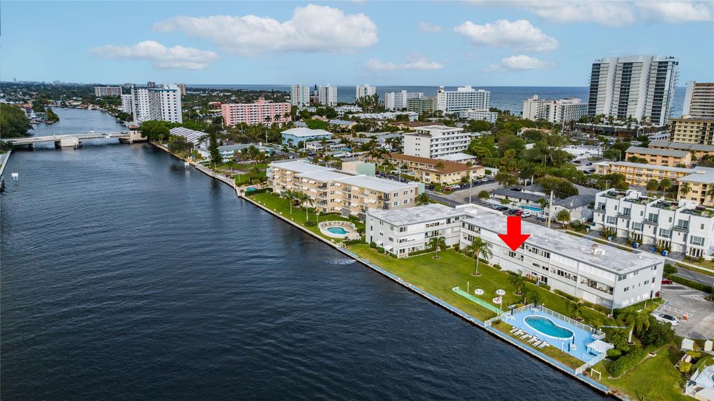 Photo of 1001 N Riverside Drive #204, Pompano Beach, FL 33062 (MLS # F10417457)