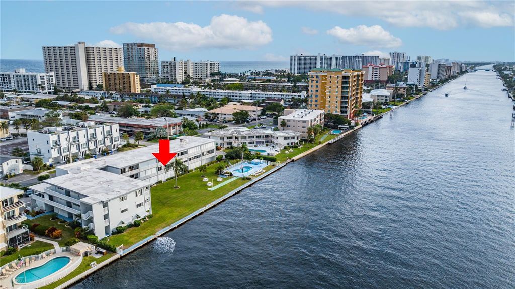 Photo of 1001 N Riverside Drive #204, Pompano Beach, FL 33062 (MLS # F10417457)