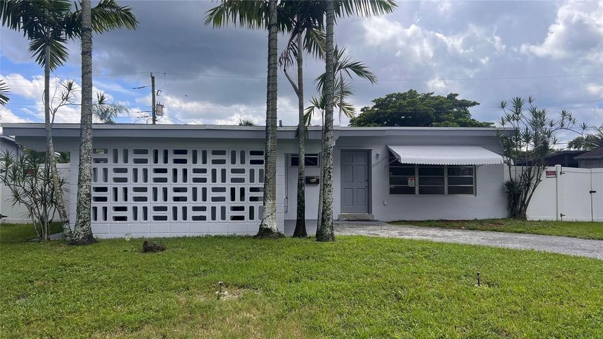 Spacious 3-bedroom, 2-bath single family home in the heart of Pembroke Pines! Features tile flooring throughout, a functional kitchen, separate laundry area, and carport with long driveway. A brand-new privacy fence is being installed, creating a great backyard for entertaining family and friends. Mental Shed for extra storage and plenty of parking. Home will be professionally cleaned before move-in. Conveniently located near shopping, restaurants, parks, schools, houses of worship, and healthcare centers. Available November 1. Easy to show Schedule through ShowingTime.