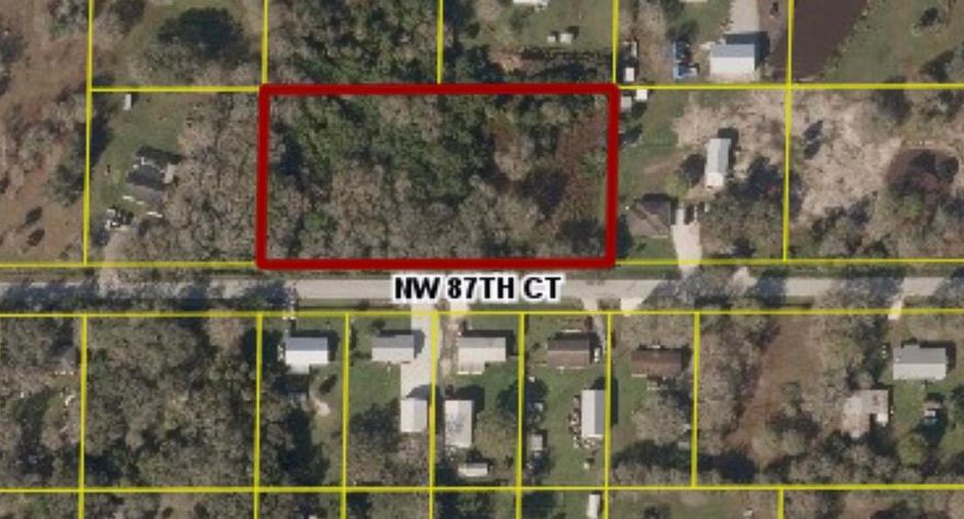 Dixie Ranch Acres- 2 acre lot located on a paved road on a quiet dead end street.