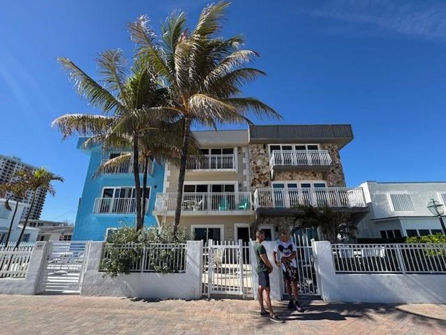 THIS DIRECT OCEANFRONT 3 STORY TALL TOWNHOUSE WITH NO MAINTENENCE FEES OR HOA, WITH 2 CAR GARAGE, AND IS ABLE TO BE RENTED AS MUCH AS YOU WANT,, GREAT FOR AIRBNB , FIRST FLOOR HAS SEPARATE ENTRANCE WITH BATH, AND COULD BE RENTED AS A SEPARATE UNIT, LEAVING THE UPSTAIRS TWO BEDROOM TO BE RENTED BY SOMEONE ELSE  OR JUST HAVE A LARGE 3/3.VERY LARGE AND THIS IS ONLY ONE OF 3 UNITS,, VERY QUIET AREA, AND AMAZING DIRECT OCEAN VIEWS, PRIVATE BALCONIES, AND PATIO.