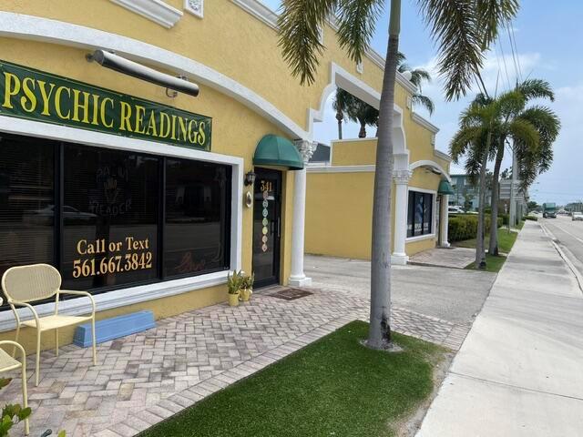 Exceptional location in the heart of Jupiter on the main east/west corridor of INDIANTOWN ROAD. Prime road frontage with heavy traffic count situated on northside between Military Trail and Alt A1A. These two Building 341 and 3337 have seperate parcel numbers. East Building has been remodeled with new roof, paint, arch added, A/C and more. Building 337 is 800 SF at $649,999 and has been completely remodeled. Unit 341 has 1000 sq ft at 649,999. Easy access to I-95, Turnpike, US1 and Ocean. Seller prefers to sell both units. Call for details