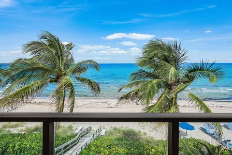 Tiny photo for 3621 S OCEAN Boulevard #6, Highland Beach, FL 33487 (MLS # B26083018)
