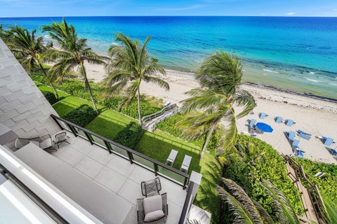 Tiny photo for 3621 S OCEAN Boulevard #6, Highland Beach, FL 33487 (MLS # B26083018)