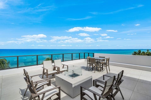 Tiny photo for 3621 S OCEAN Boulevard #6, Highland Beach, FL 33487 (MLS # B26083018)