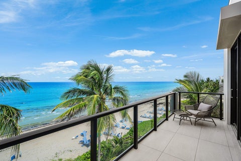 Tiny photo for 3621 S OCEAN Boulevard #6, Highland Beach, FL 33487 (MLS # B26083018)