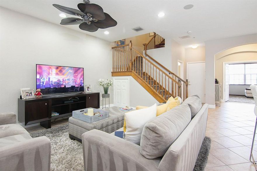 Welcome to this beautiful spacious townhouse located in the very desirable Greystone Community. Bring your most meticulous buyer as this townhouse shows like a model.  Loaded with upgrades like stainless steal appliances, granite, newer AC, large paved backyard and much more. Greystone has over 157 acres in this gated entrance community with 488 single family homes and 64 townhouses. The 4.74 Acre recreation site includes a resort style pool, a separate wading pool, basketball and sand volleyball court, tennis court, a fitness center with state of the art exercise equipment and so much more. Come see this amazing townhouse before it's too late!